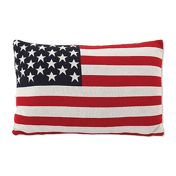 24"L Americana Flag Pillow