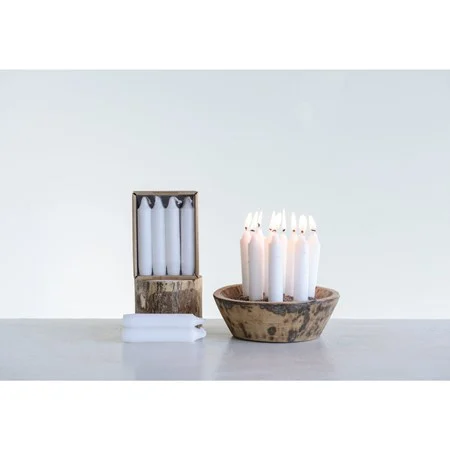 4.75 UNSCENTED TAPER CANDLES