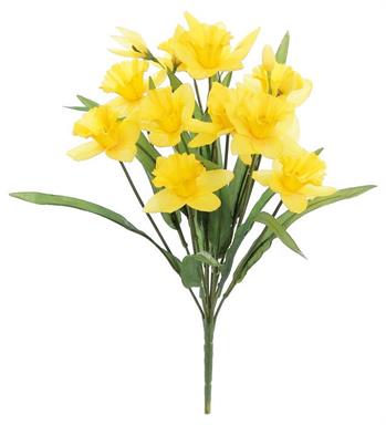 DAFFODIL BUSH, X14; 18"; 3.5" BLOOMS, YELLOW