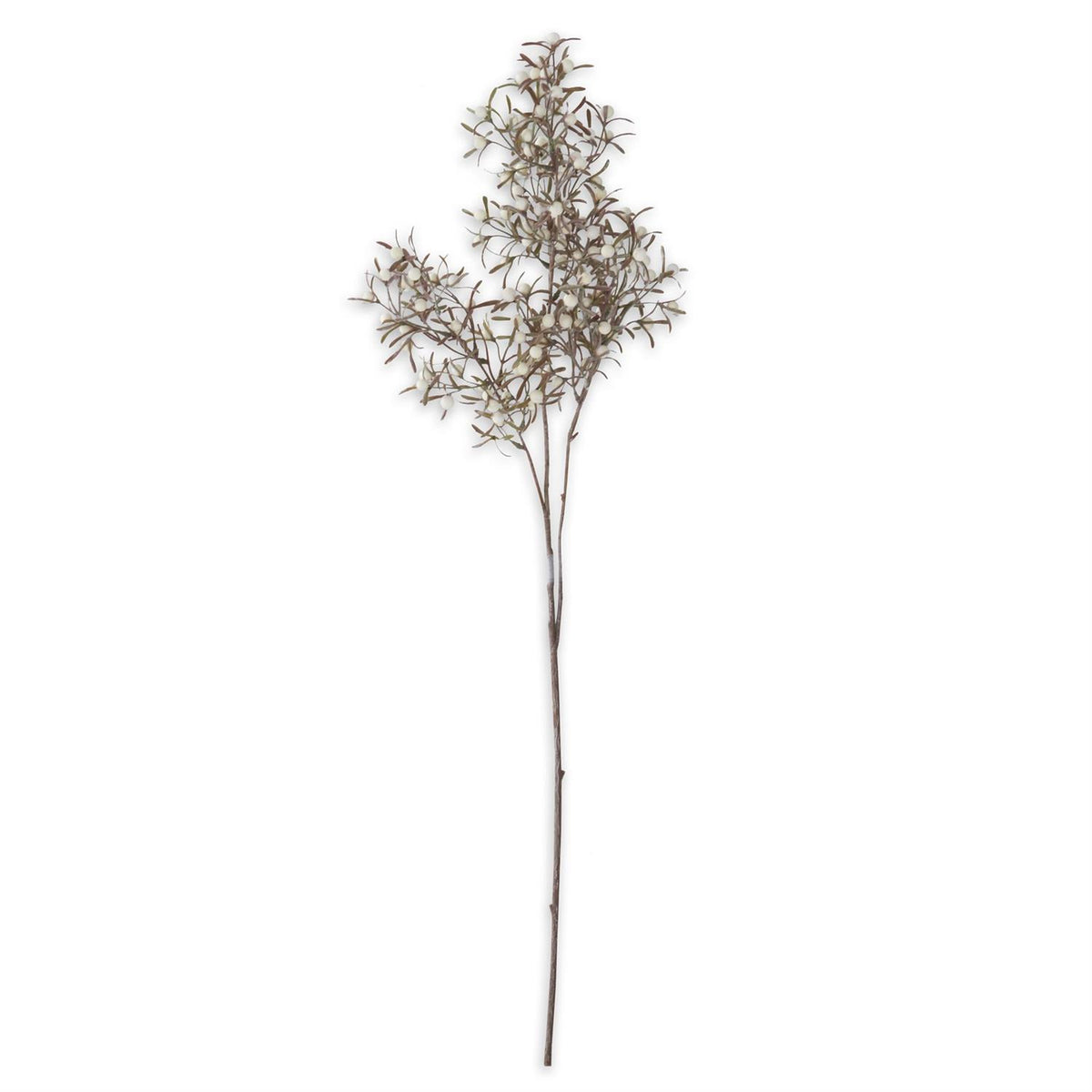 33 Inch White Berry Spray