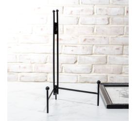 15.5" BLACK STRAIGHT BACK EASEL