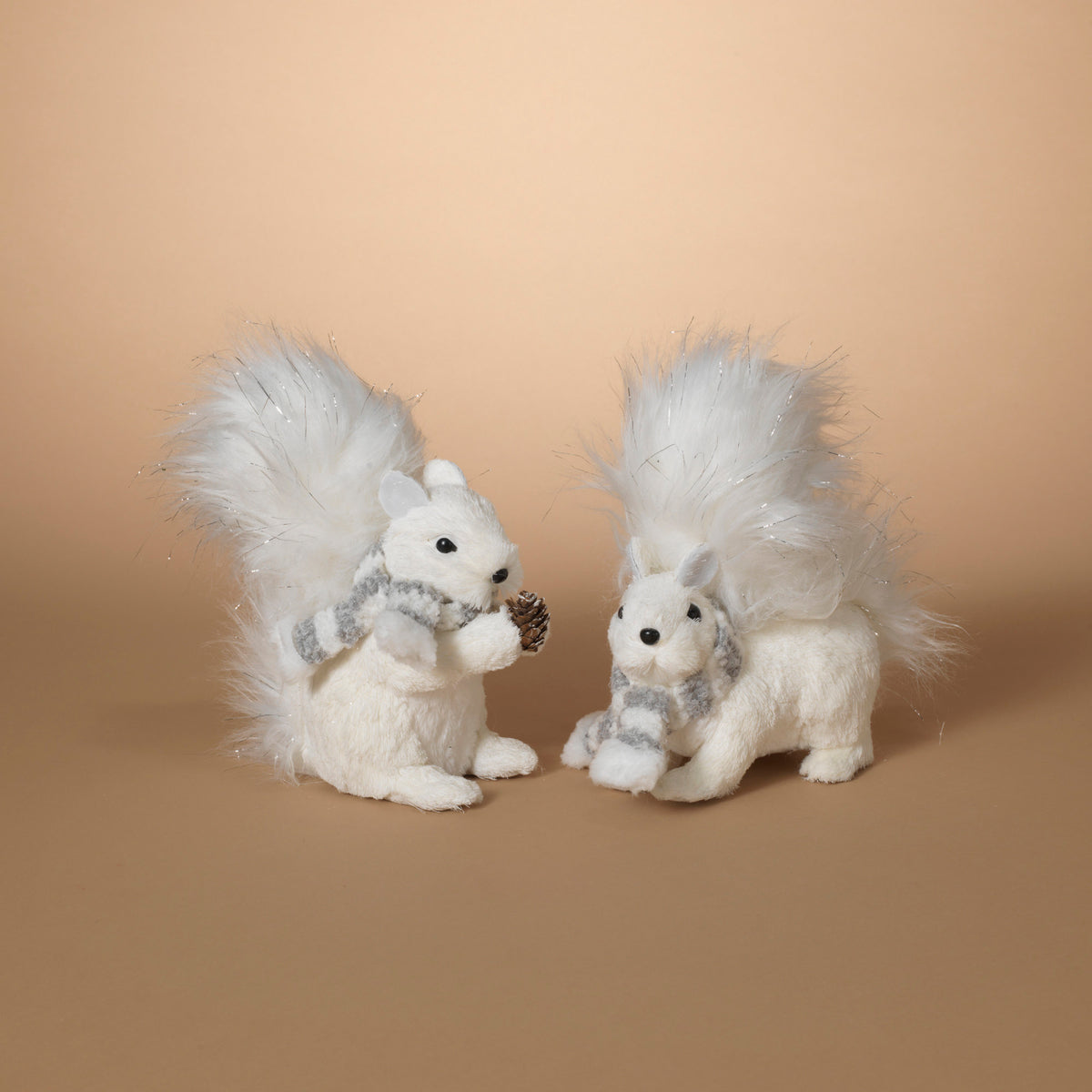 8.75"H Squirrel Figures