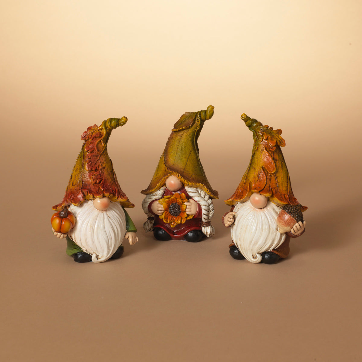 5.9"H Resin Harvest Gnome Figurine