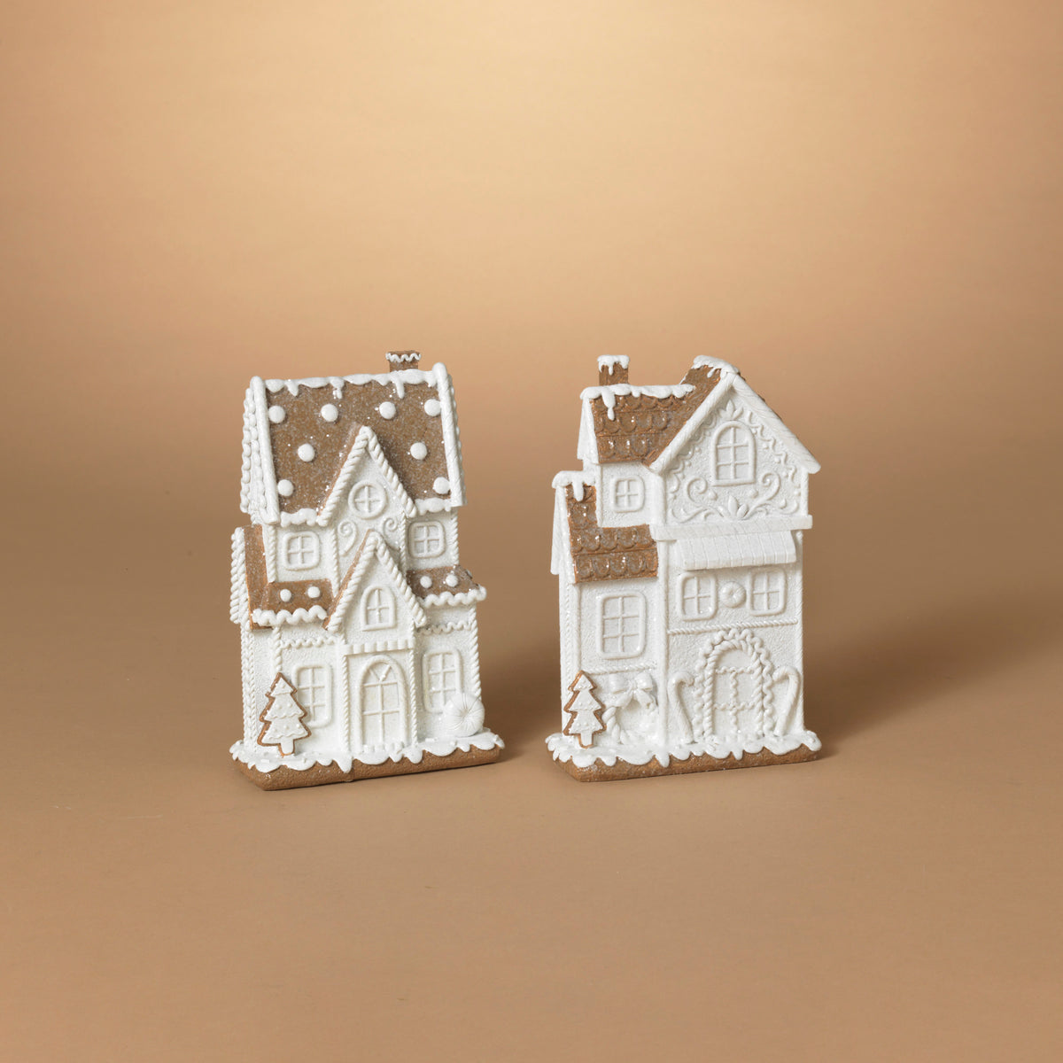 8.27"H Resin Holiday Gingerbread House