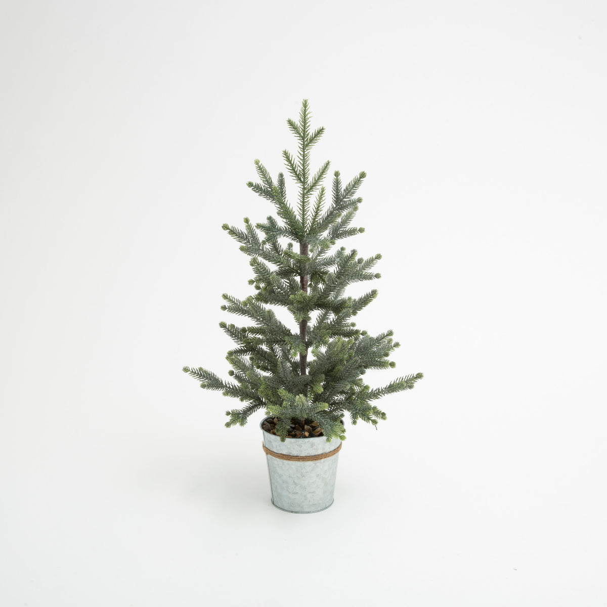26"H Holiday Pine Tree in a Metal Container