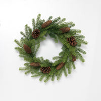 24"D Nature Pine Wreath