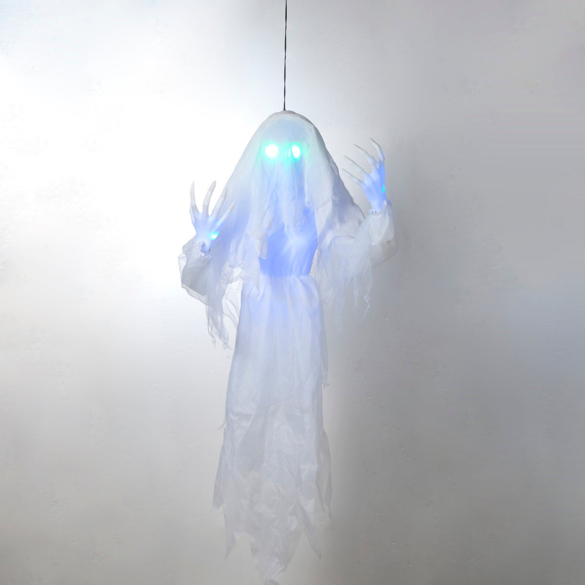 59"H Lighted Halloween Bride Ghost
