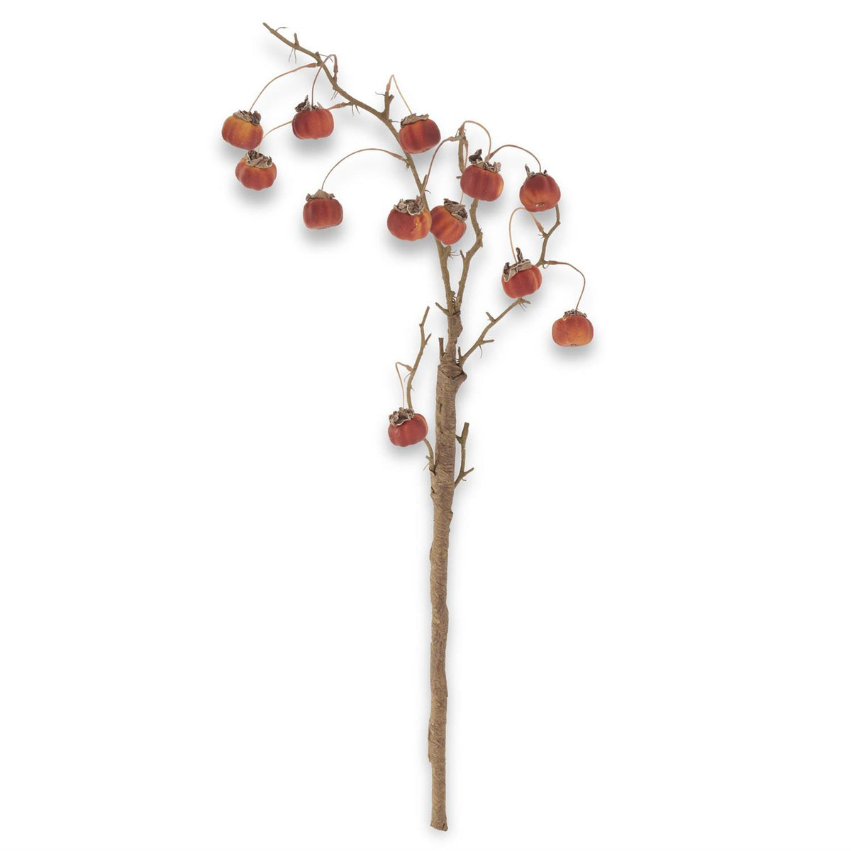 32 Inch Orange Mini Pumpkin Branch