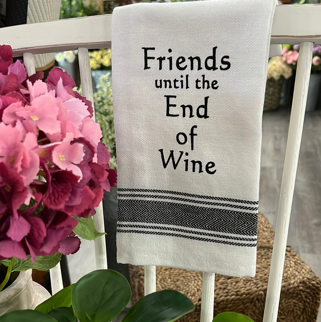 Friends until the end of wine