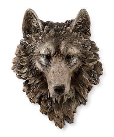 Wolf Head Wall Decor