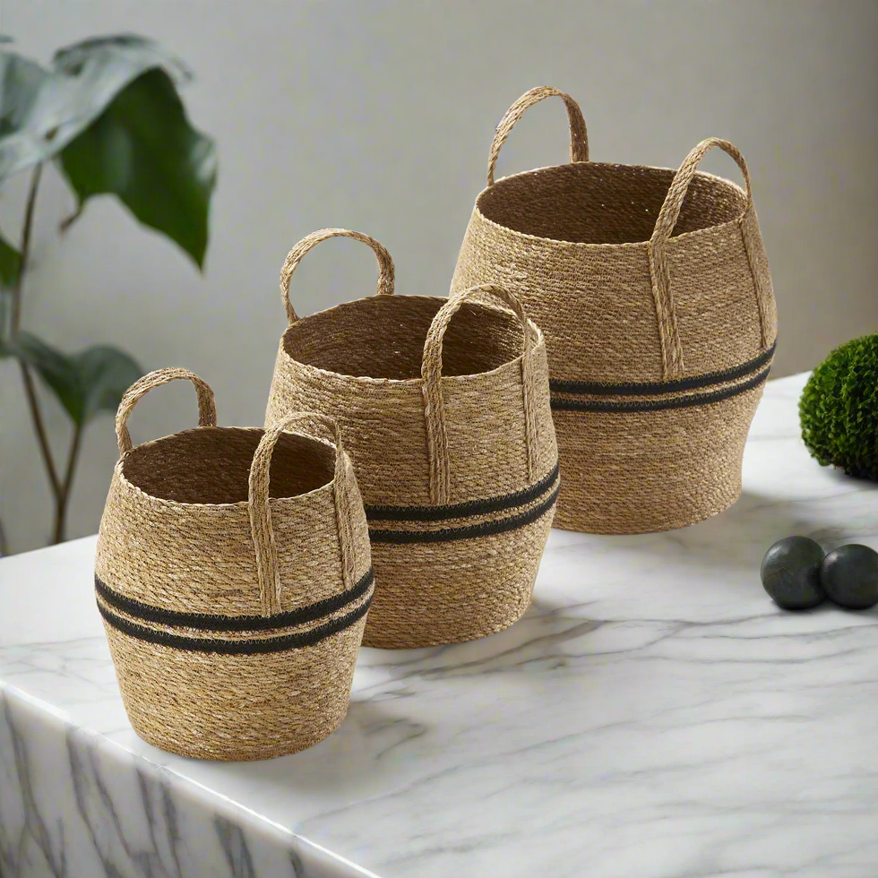 Stripe Basket