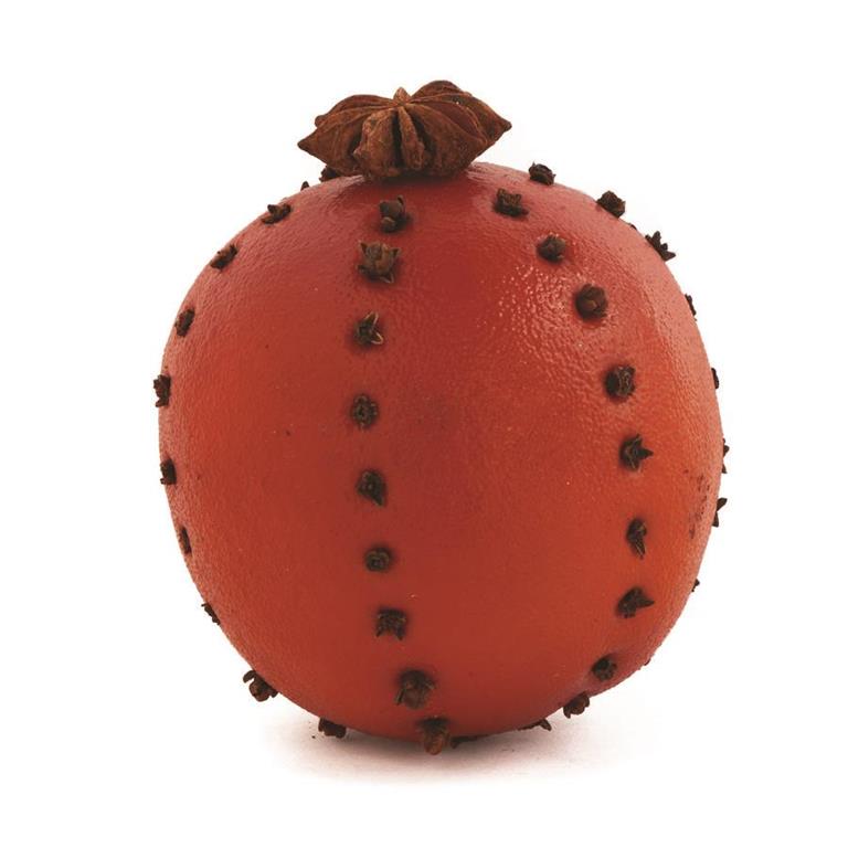 3.5 Inch Orange w/Real Cloves & Star Anise