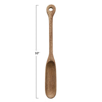 10"L Mango Wood Spoon