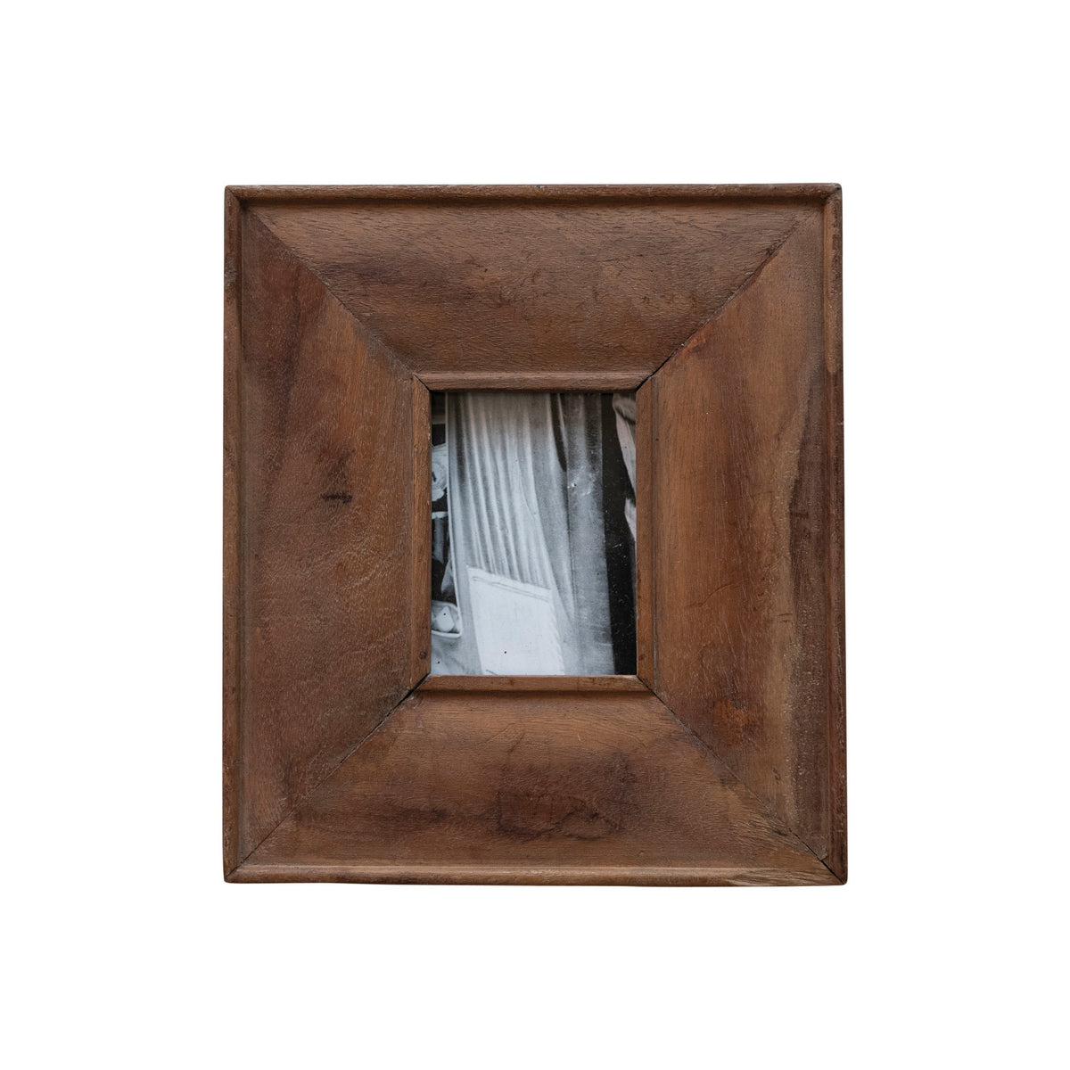 Found Wood Photo Frame