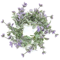Dusk Lavender Buds Candle Ring, 2.5"