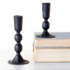 Black Candle Holder