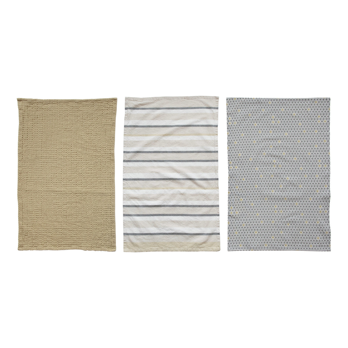 Cotton Tea Towels, Set of 3
