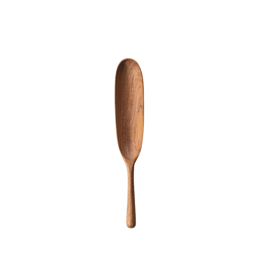 Carved Doussie Wood Spoon, Natural