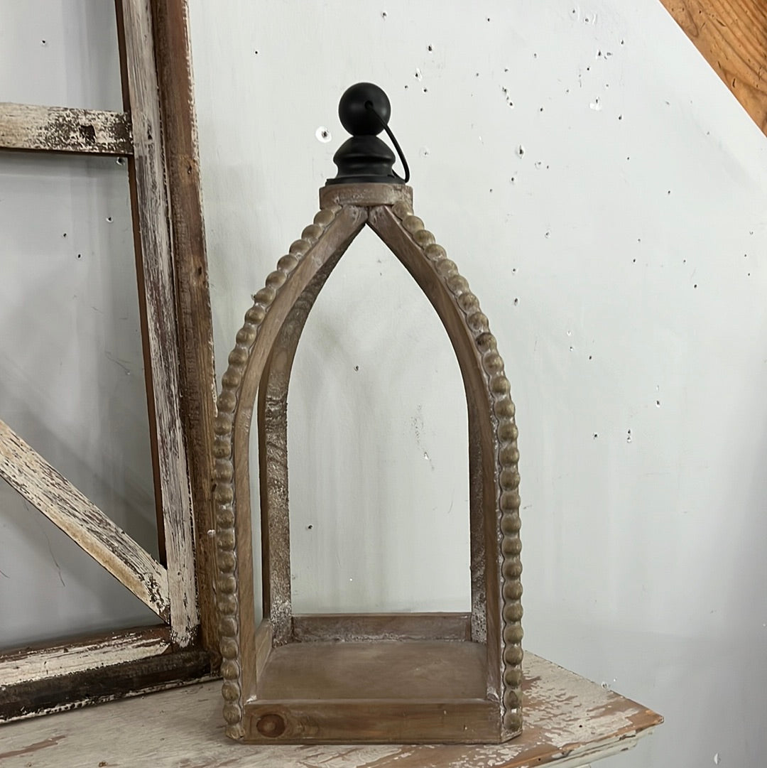 LG BEADED BRIDGTON LANTERN