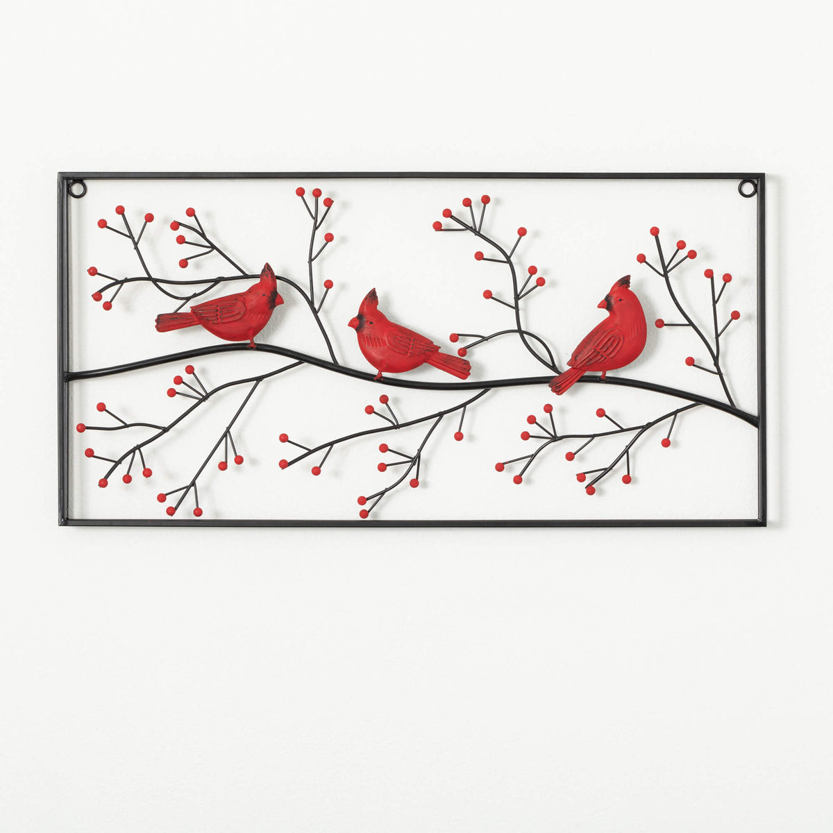 Cardinal Branch Wall Art