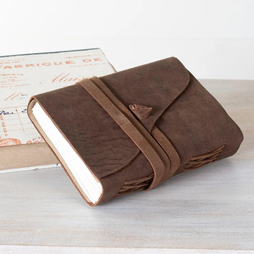 7x5 Hand Tied Soft Leather Journal