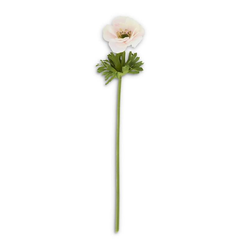 17.5 Inch Pink Real Touch Buttercup Wildflower
