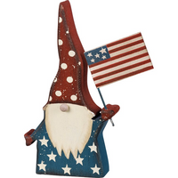 GNOME and AMERICAN FLAG