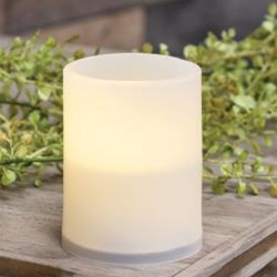 SMALL WARM LIGHT CANDLE with TIMER