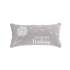 Never Stop Wishing Pillow