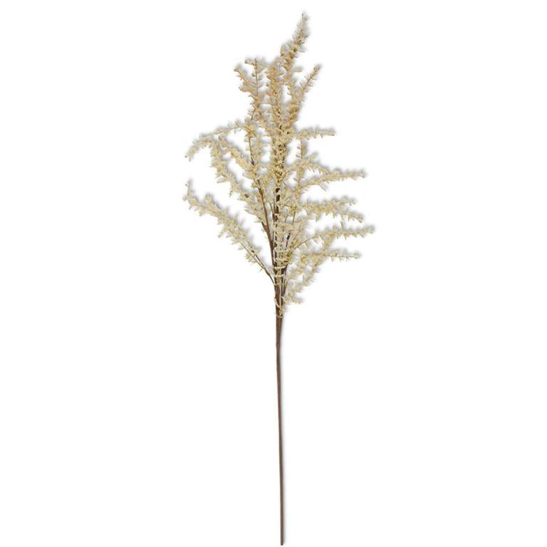 31" CREAM WILDFLOWER STEM