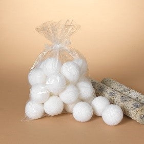 Bag of 24 Large Snowballs