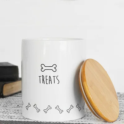DOG TREAT CANISTER