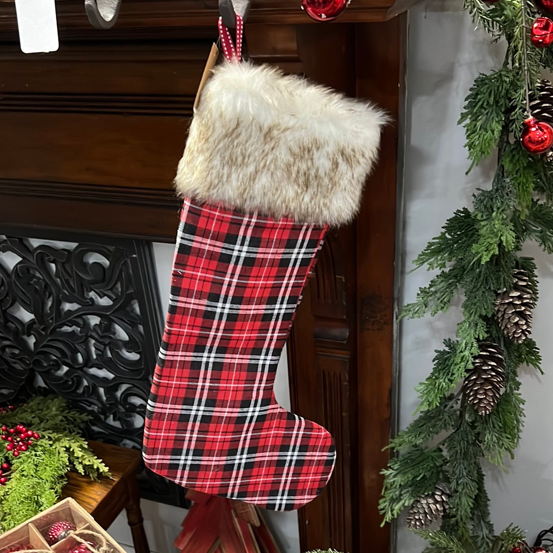 20"H FABRIC STOCKING