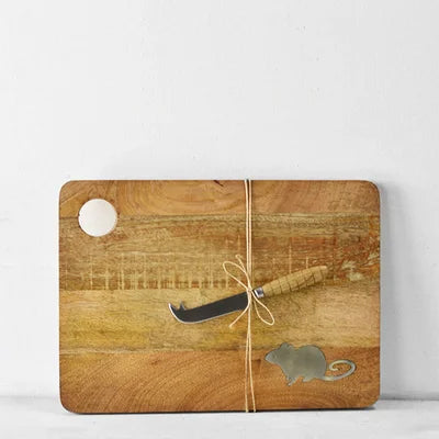 CHEESE BOARD WITH MOUSE